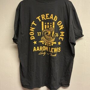 2001 Vintage Rock Band Concert T-Shirt Aaron Lewis, XXL 0007